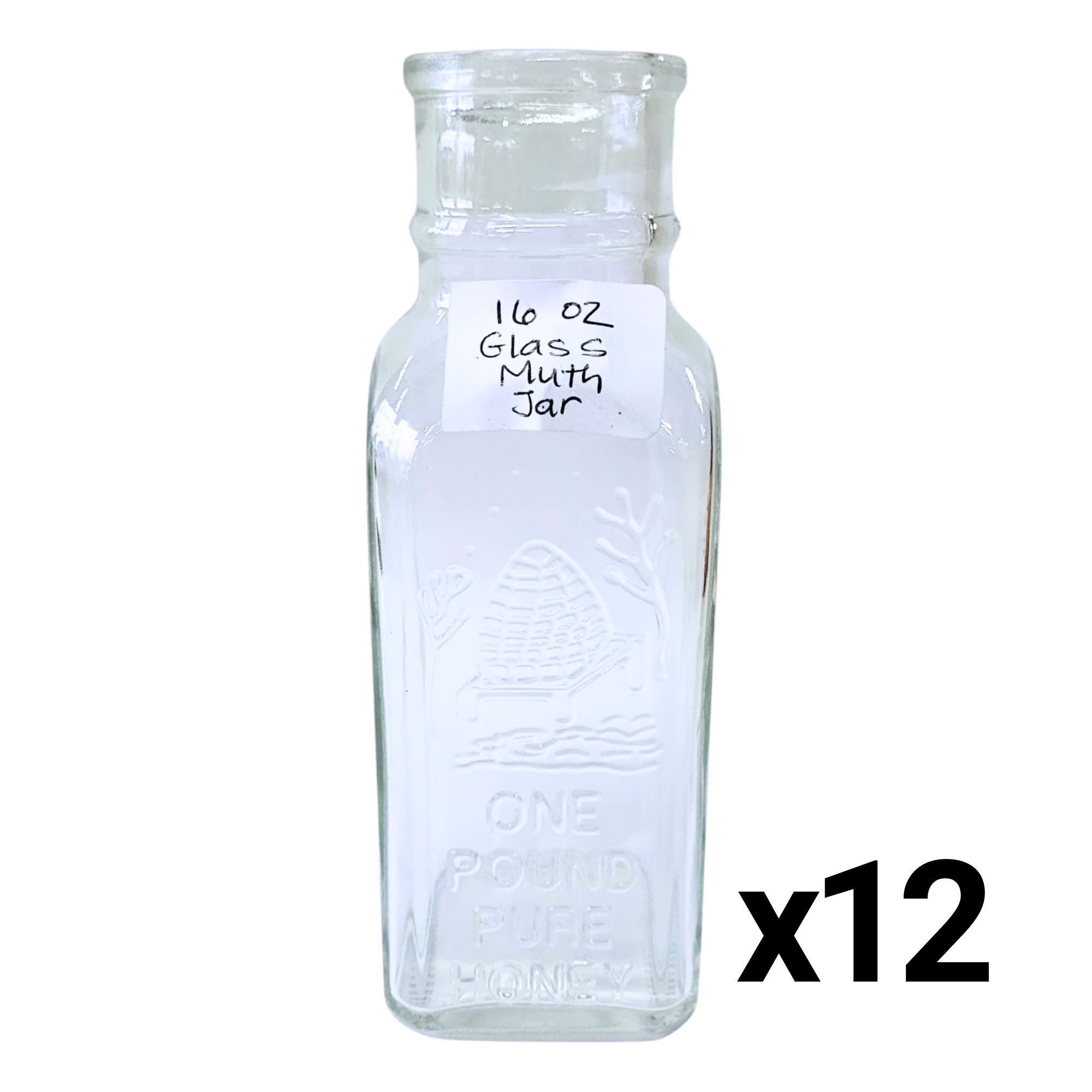 16 oz Glass Muth Jar