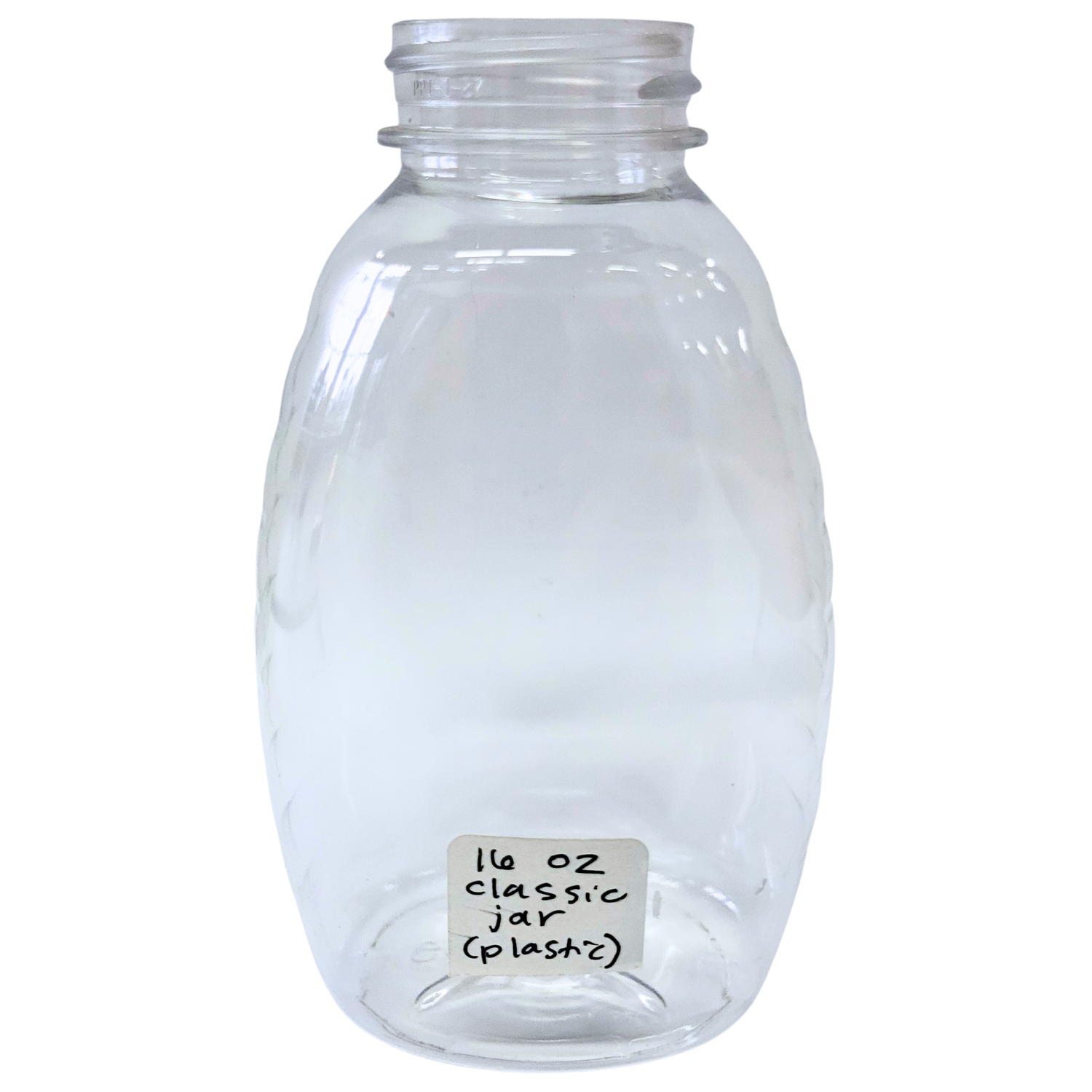16 oz Plastic Classic Honey Jars