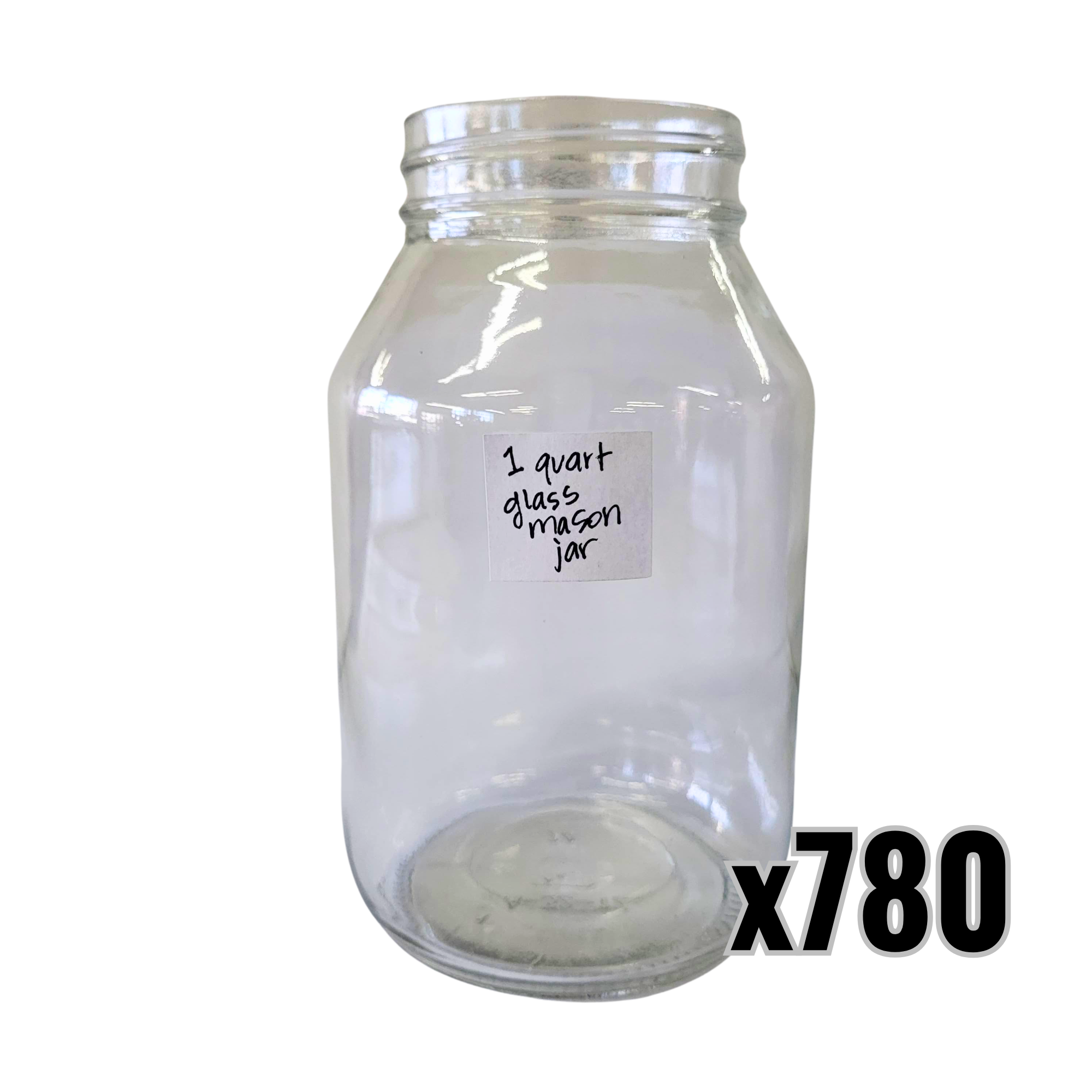 Quart Glass Mason Jar - 32 oz