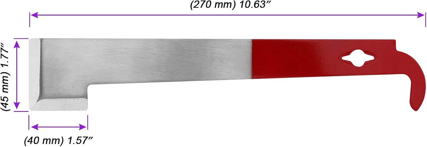 J Hook Hive Tool Size